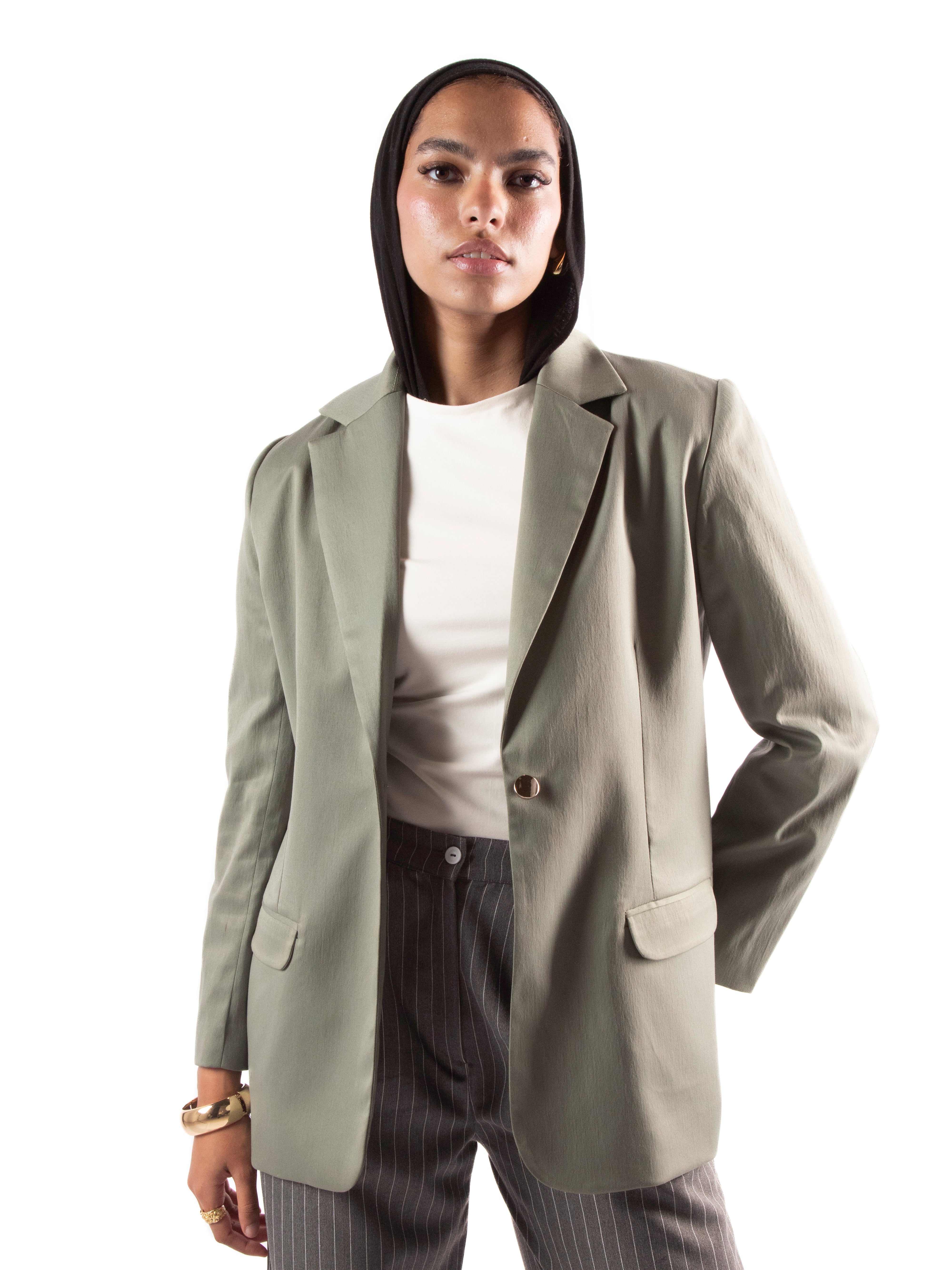 Olive Green Blazer