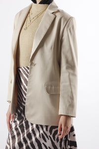 Beige Blazer