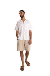 White Linen Shirt