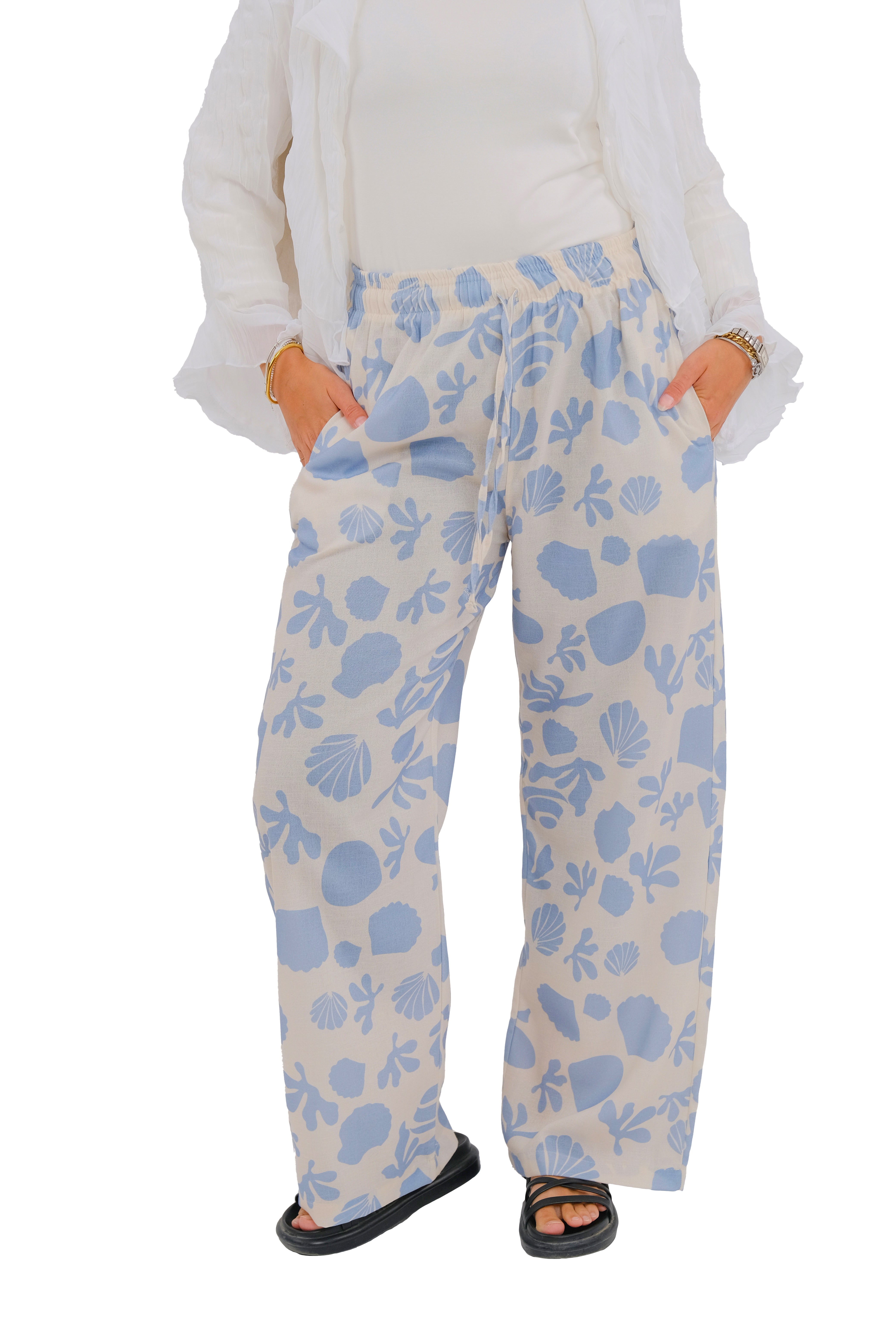 Seashell Linen Pants