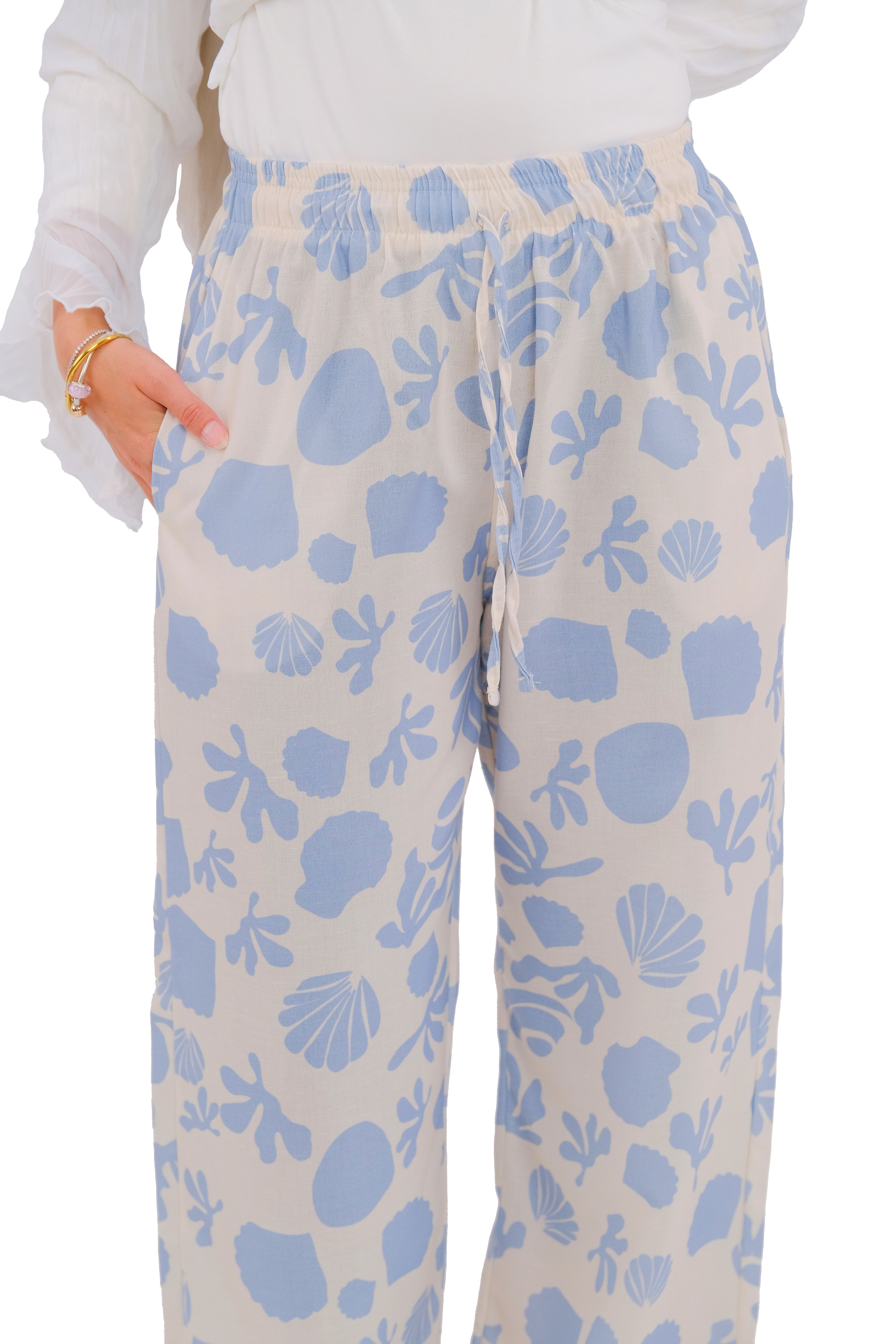 Seashell Linen Pants