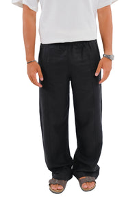 Black Linen Pants
