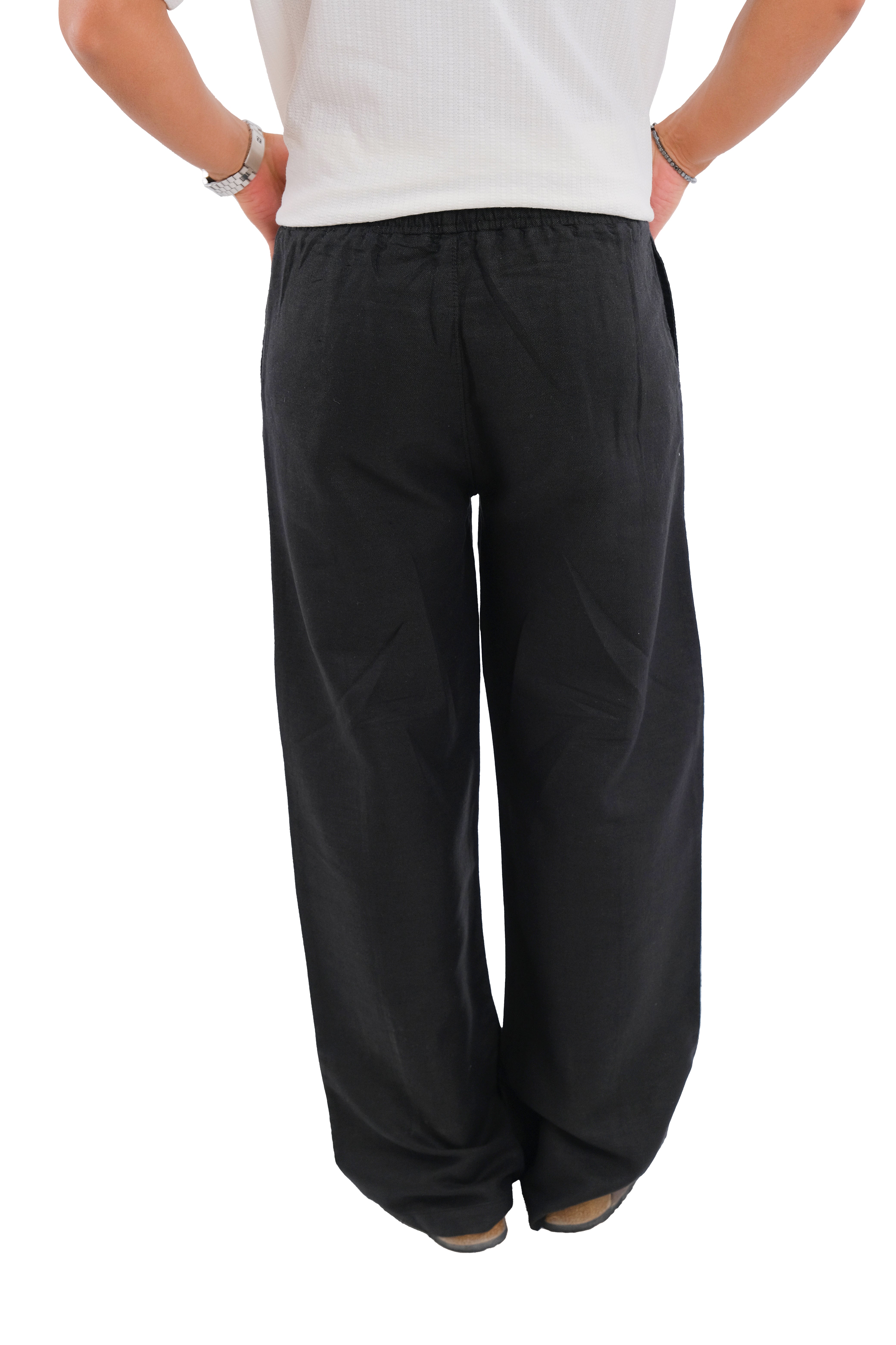 Black Linen Pants
