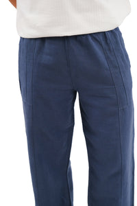 Blue Linen Pants