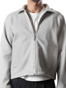 Gray Boxy Jacket