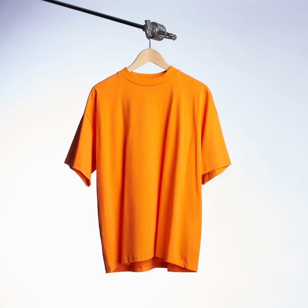 Tee shirt best sale oversize orange