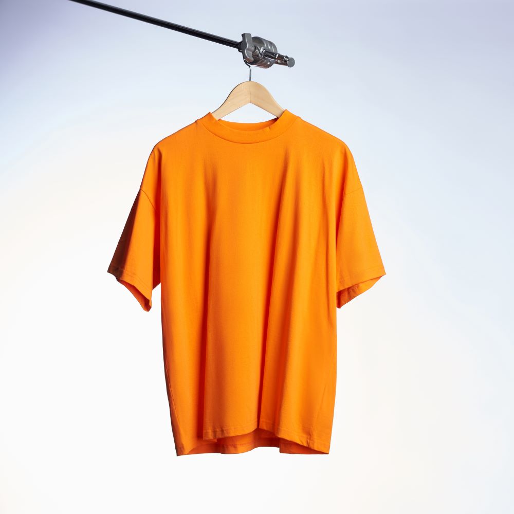 Orange Oversized Tee - Main Image